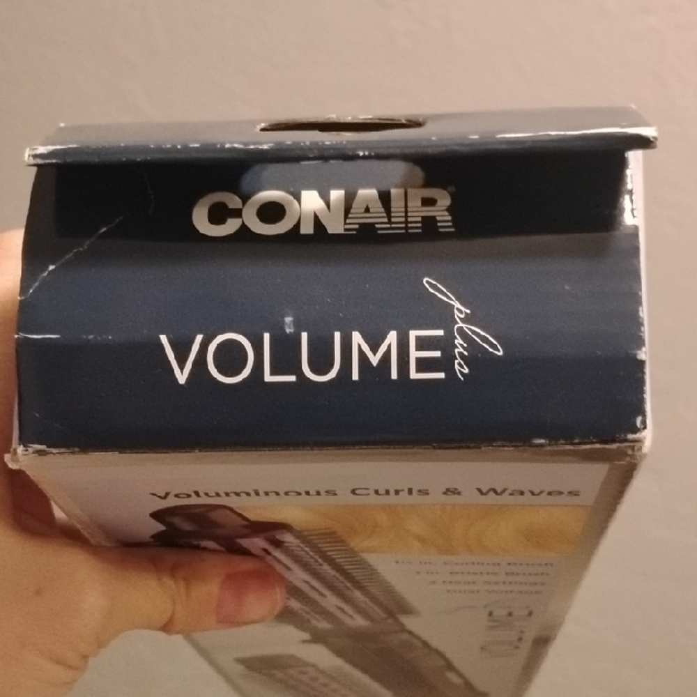 Hot Air Curling Brush with Nylon Bristles